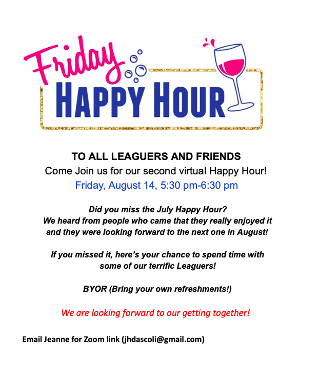 LWV-RMA Virtual Social Hour